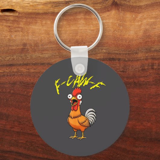 Talking Funny Chicken  Sleutelhanger (Voorkant)