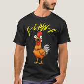 Talking Funny Chicken  T-shirt (Voorkant)