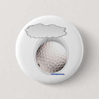 Talking Golf Ball Ronde Button 5,7 Cm