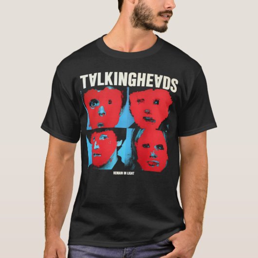Talking Heads - Blijf in licht klassiek T-shirt (Voorkant)