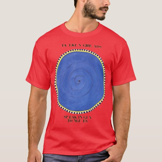Talking Heads Speaking in Tongues Oversized T-shirt (Voorkant)