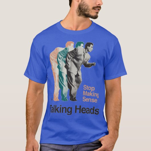 Talking Heads Stop Making Sense grappig T-shirt (Voorkant)