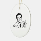 Talking Mitt Romney Keramisch Ornament (Links)