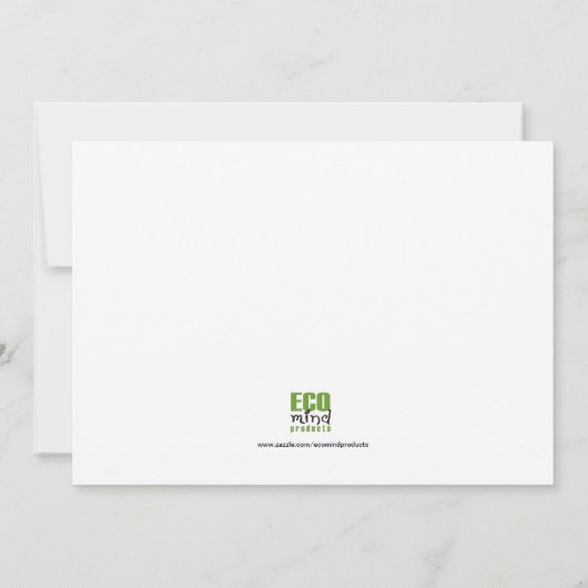 Talking Penguin Birthday Uitnodiging (Achterkant)