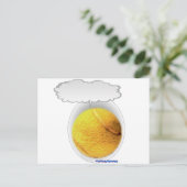 Talking Tennis Ball Briefkaart (Staand voorkant)