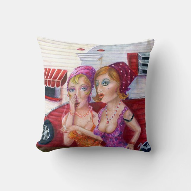 Talking Trash Pillow Kussen (Voorkant)