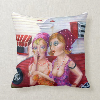 Talking Trash Pillow Kussen