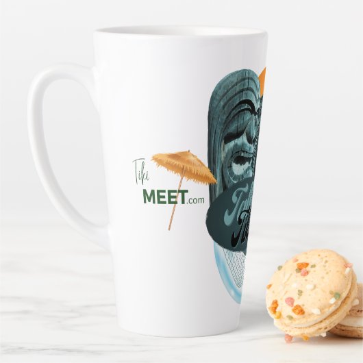 TalkTiki - Tall Latte Mok (In situ)