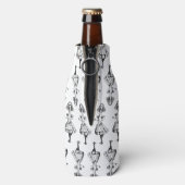 Tall Alice uit Wonderland CUSTOM COLOR Flesjeskoeler (Fles Achterkant)