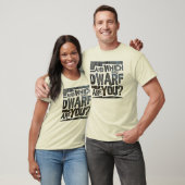 Tall and Short People Humor T-shirt (Unisex)