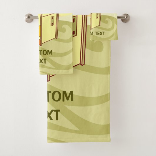 Tall arcade game console bad handdoek (Insitu)