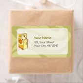 Tall arcade game console etiket (Insitu)