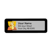 Tall arcade game console etiket (Voorkant)