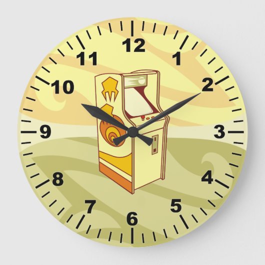 Tall arcade game console grote klok (Voorkant)