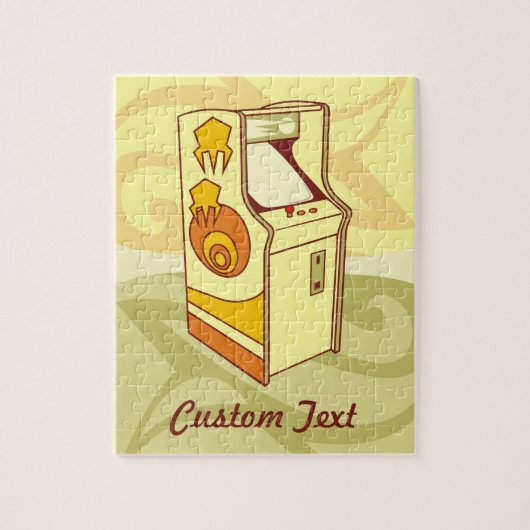 Tall arcade game console jigsaw puzzel (Verticaal)