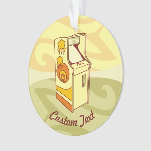 Tall arcade game console ornament (voorkant)