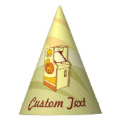 Tall arcade game console party pet feesthoedjes (Voorkant)