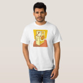 Tall arcade game console t-shirt (Voorkant volledig)