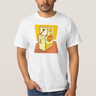 Tall arcade game console t-shirt