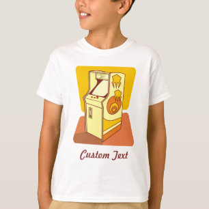 Tall arcade game console t-shirt