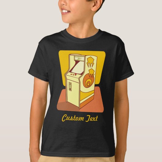 Tall arcade game console T-Shirt (Voorkant)