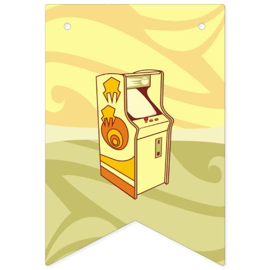 Tall arcade game console vlaggetjes (Eerste vlag)