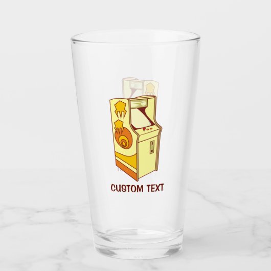 Tall Arcade Games Console Glas (Voorkant)