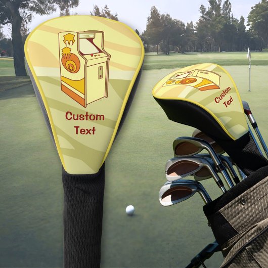 Tall Arcade Games Console Golfheadcover