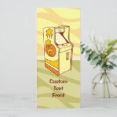 Tall Arcade Games Console Kaart (Staand voorkant)