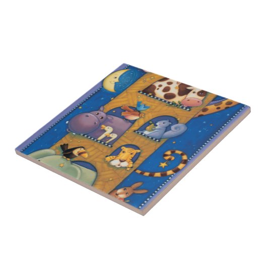 Tall Ark Tegeltje (Zijkant)