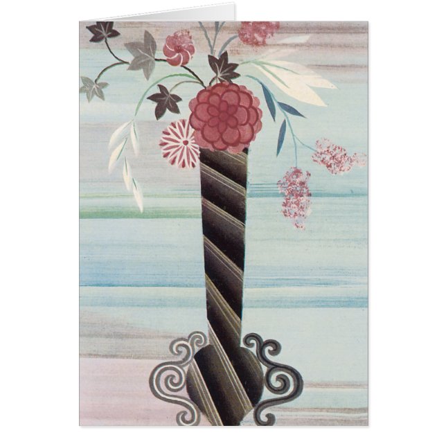 Tall Art Deco Vase (Voorkant)