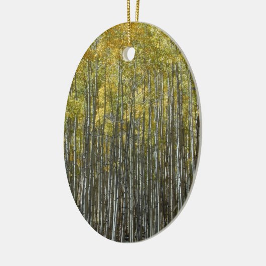 Tall Aspens Keramisch Ornament (Links)
