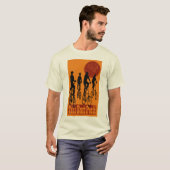 Tall Bike Posse T-shirt (Voorkant volledig)