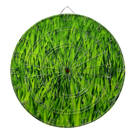Tall-blades van gras dartbord (Voorkant)