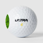 Tall-blades van gras golfballen (Logo)
