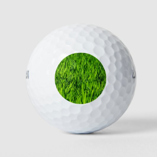 Tall-blades van gras golfballen (Voorkant)