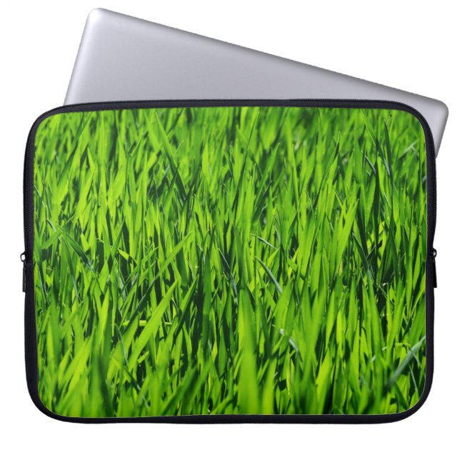 Tall-blades van gras laptop sleeve (Voorkant)