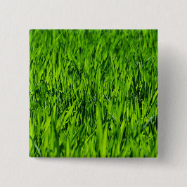 Tall-blades van gras vierkante button 5,1 cm