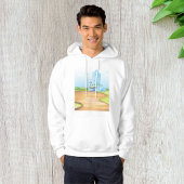 Tall Blue Building Mannen Hoodie