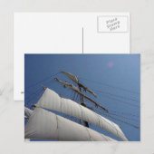 Tall-Briefkaart voor verzendgegevens Briefkaart (Voorkant / Achterkant)