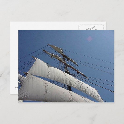 Tall-Briefkaart voor verzendgegevens Briefkaart (Voorkant / Achterkant)