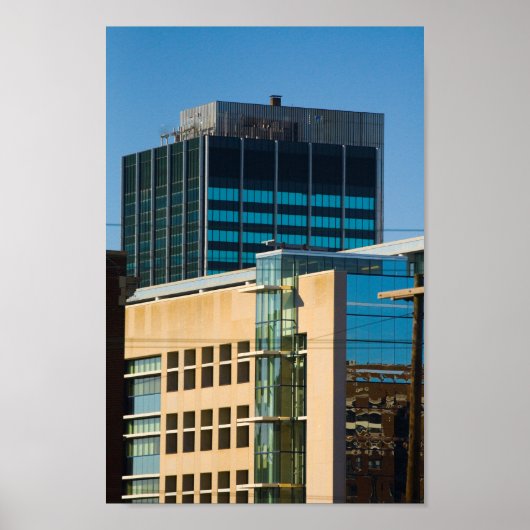 Tall Buildings, Columbus, Ohio Poster (Voorkant)