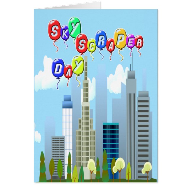 Tall Buildings! Skyscraper Day (Voorkant)