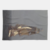 Tall Clipper Sailing Ship Kitchen Towel Theedoek (Horizontaal)
