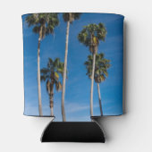 Tall Curving Palms Blikjeskoeler (Achterkant)