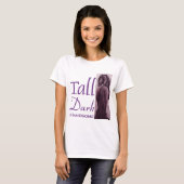 Tall Dark & Handsome - Friesian Horse T-shirt (Voorkant volledig)