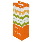 Tall-flesstijlpagina Wijn Cadeautas (Voorkant Gekanteld)