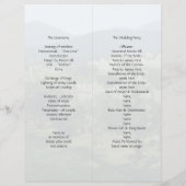 Tall, Folded Schilderachtig Background Wedding Pro (Achterkant)