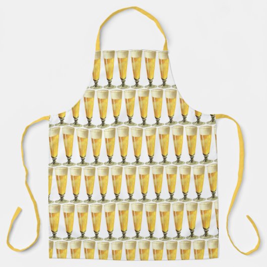  Tall Frosty Draft Beer, Pilsner of Lager. Schort (Voorkant)