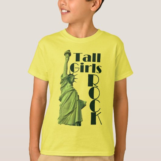 Tall Girls ROCK T-shirt (Voorkant)